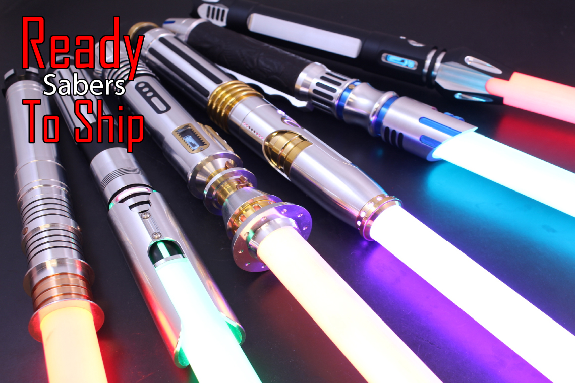 Custom store made lightsaber